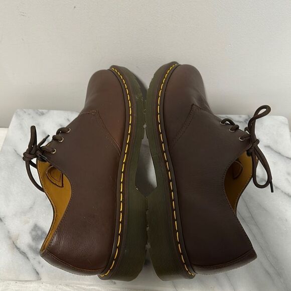 Dr Doc Martens Oxford Classic Brown Leather Men's Shoes Sz 13 NEW no box - Picture 13 of 15